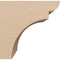 Ekena Millwork 10"W x 10"D x 10"H Wide Yorktown Rough Cedar Woodgrain TimberThane Corbel, Primed Tan CORUR10X10X10YORRCPR - alternate 4